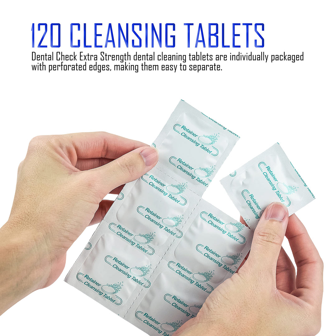 Lingito Retainer and Denture Cleaner 120 Tablets, 4 Mon
