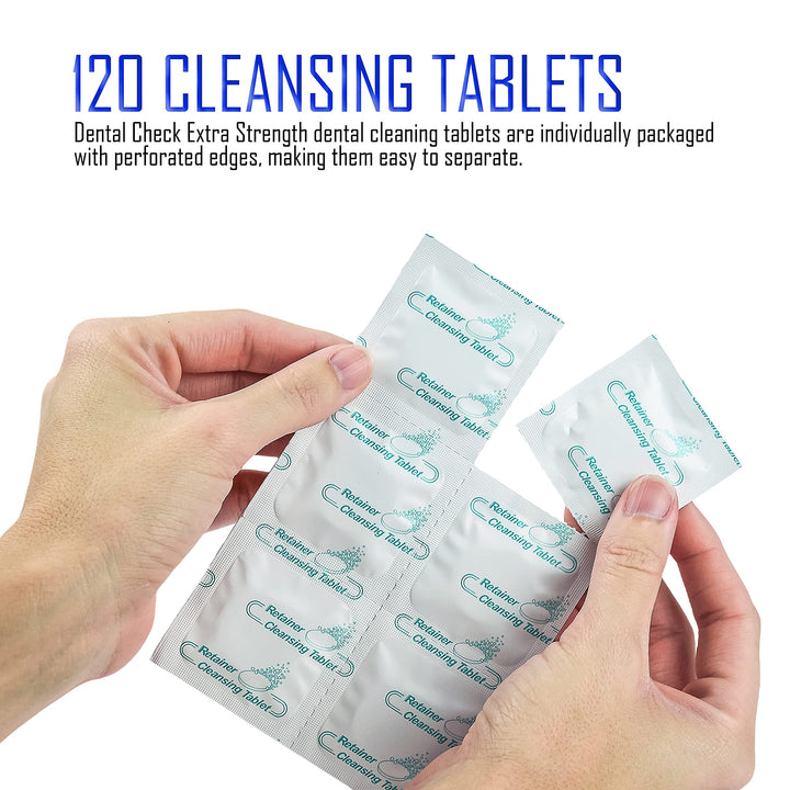 Lingito Retainer and Denture Cleaner 120 Tablets, 4 Mon