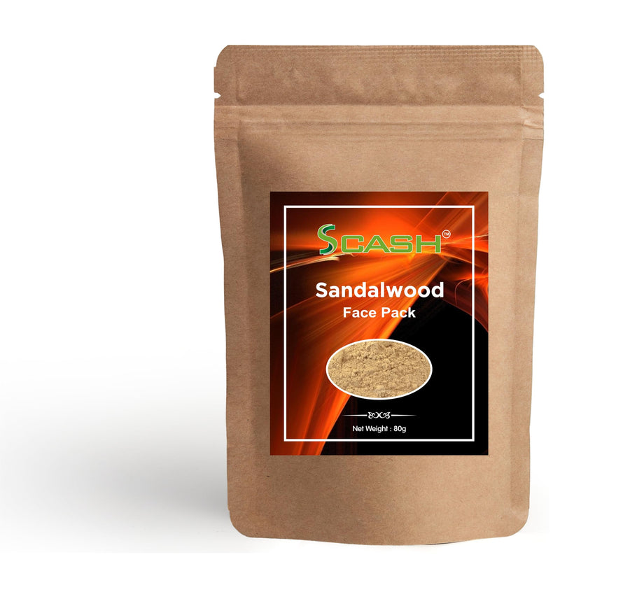 Pure Sandalwood Powder - 80g for Face Masks, Skin Care & More
