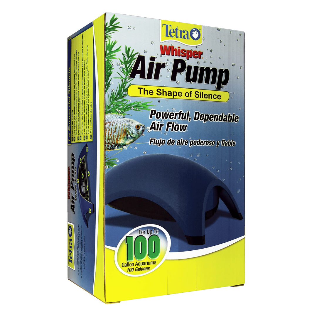 Whisper Easy to Use Air Pump for Aquariums (Non-UL),Blue