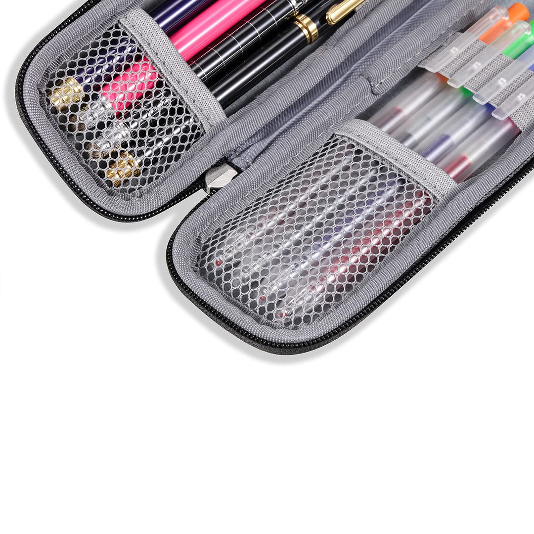 Apple Pencil Case Holder,Slim EVA Carrying Case/Bag/Pouch/Holder for Apple Pencils,Executive Fountain Pen,Ballpoint Pen,Stylus Touch Pen-Grey