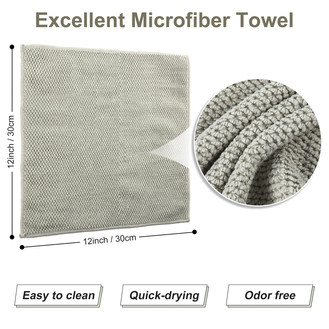 Microfiber Dish Cloths for Kitchen - Kitchen Cleaning D