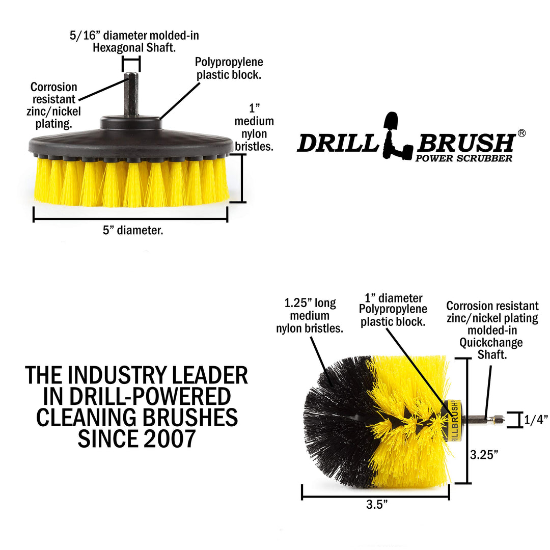 Shower, Tub, and Tile Power Scrubber Brush