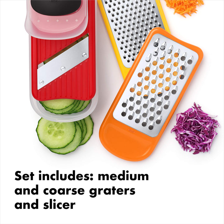 Good Grips Mini Complete Grate &amp; Slice Set