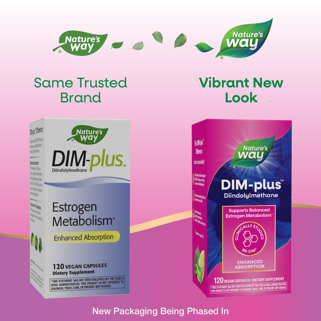 Nature&#39;s Way DIM-Plus, DIM Supplement, Supports