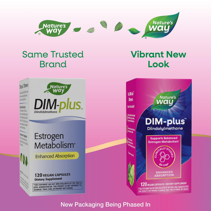 Nature&#39;s Way DIM-Plus, DIM Supplement, Supports