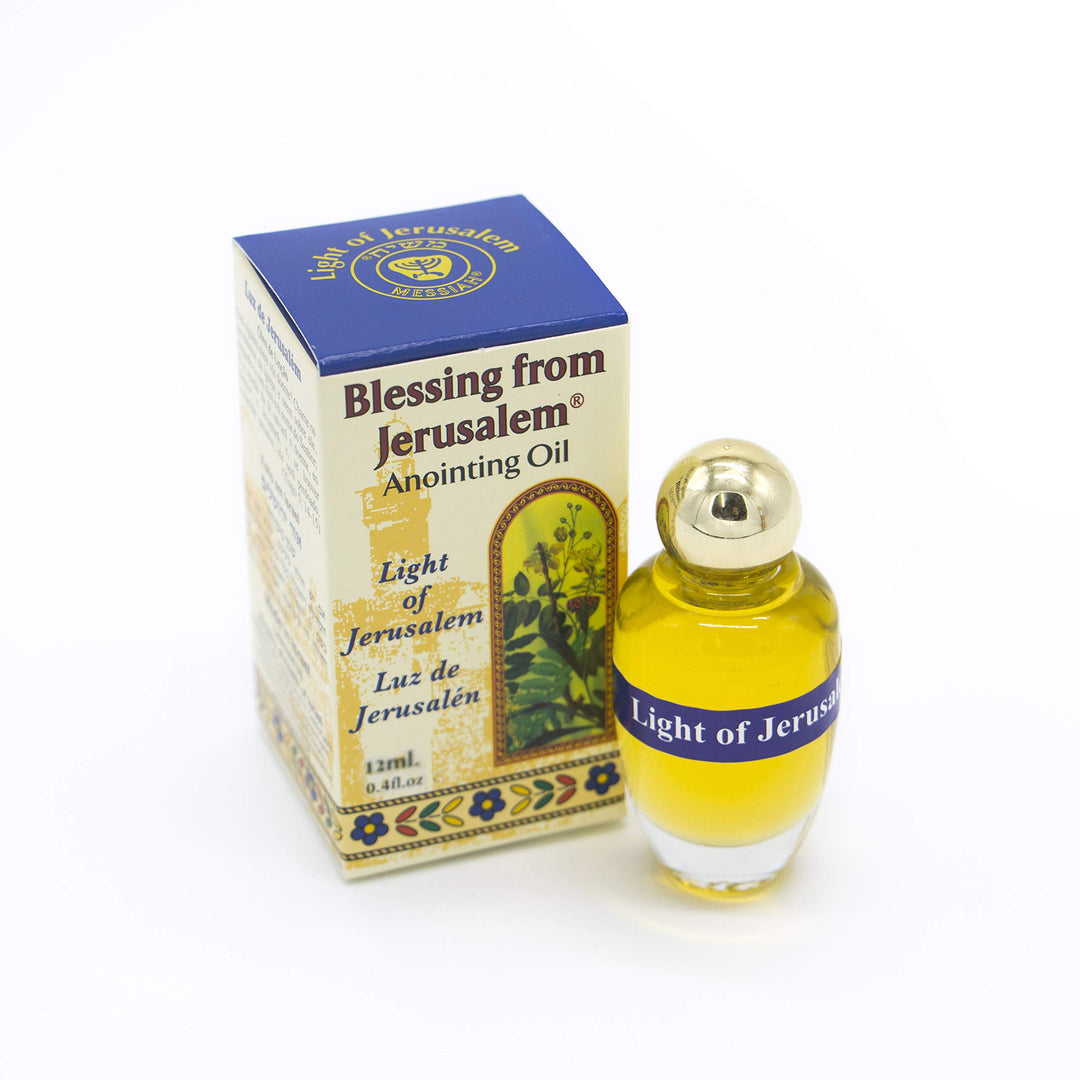 Anointing Oil Light of Jerusalem 0.34oz From Holyland Jerusalem (small)