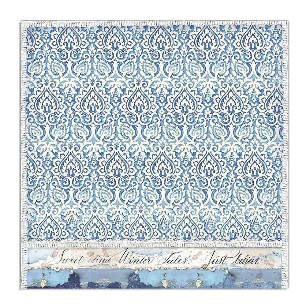 STAMPERIA INTL, KFT (3PL) -Scrapbooking Pad-Double Face-Winter Tales, Multicoloured, 15.24x15.24, SBBXS04