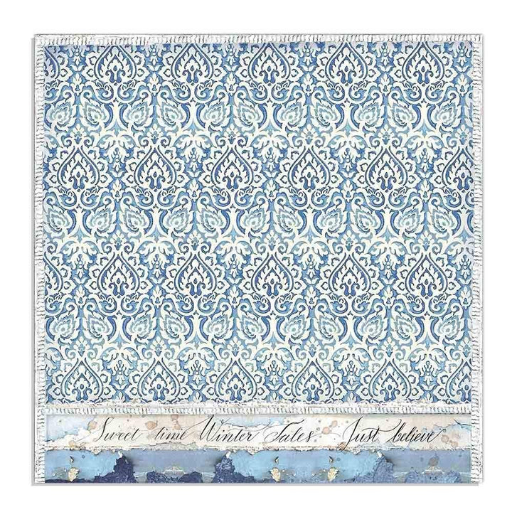 STAMPERIA INTL, KFT (3PL) -Scrapbooking Pad-Double Face-Winter Tales, Multicoloured, 15.24x15.24, SBBXS04