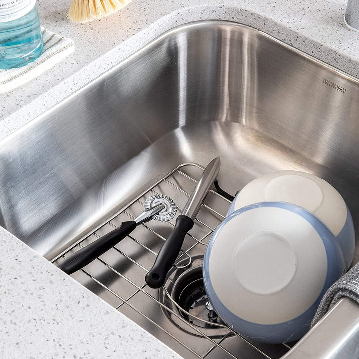 Small Sink Protector Grid, Stainless Steel