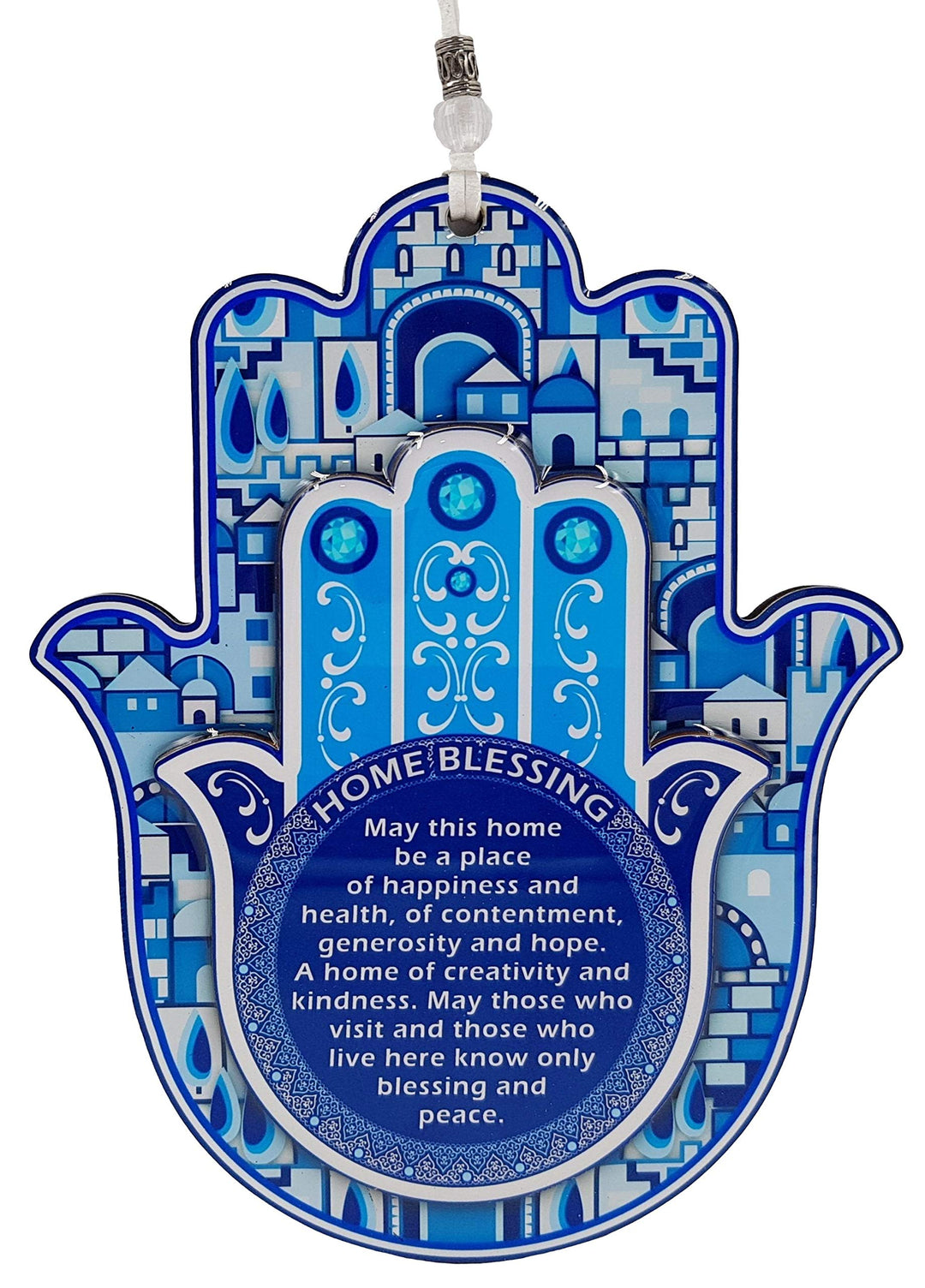 TALISMAN4U Hamsa Hand Wall Decor Home Blessing Jerusale