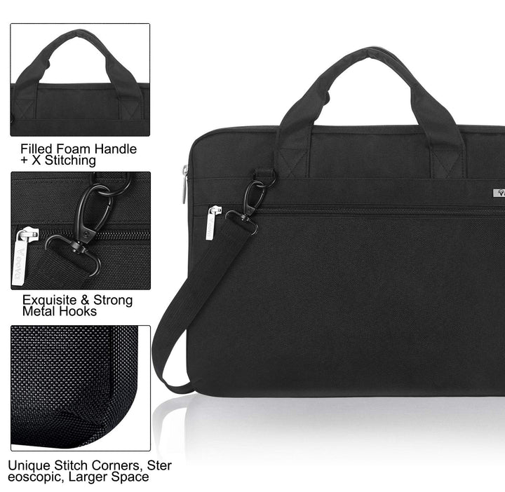 Voova Laptop Bag Carrying Case 17-17.3 Inch for Women, 