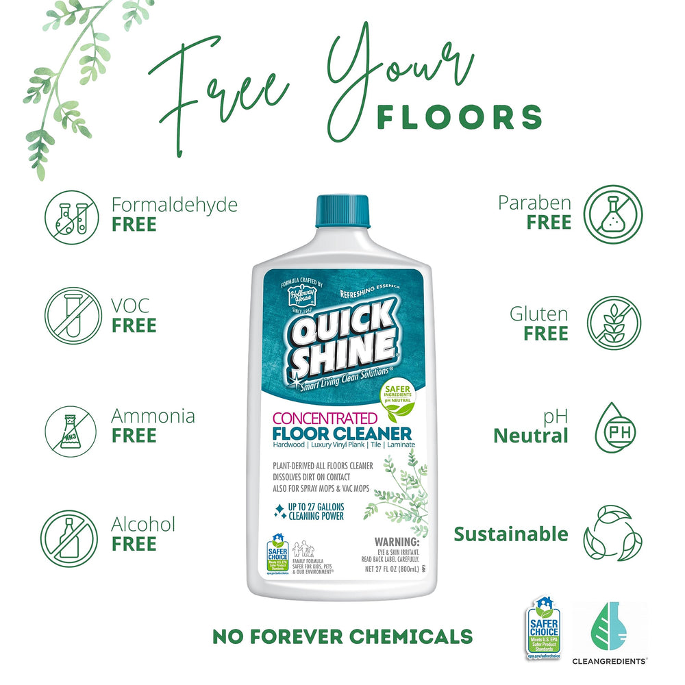 Quick Shine Concentrated Floor Cleaner by Quick Shine