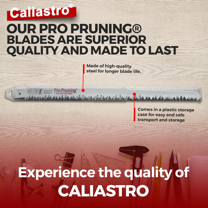 12-Inch Wood Pruning Saw Blades for Reciprocating/Sawzall Saws - 5 Pack