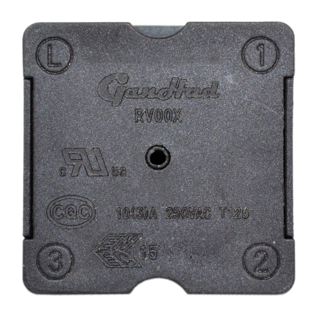 HQRP Rotary Switch 4-Position 3-Speed 120V-250V, 10A Fa