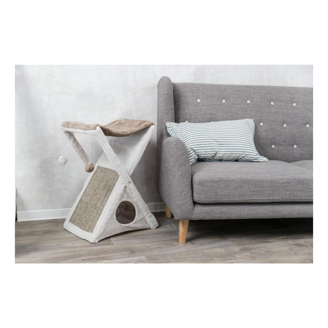 Miguel Fold and Store Cat Tower, 25.5 H