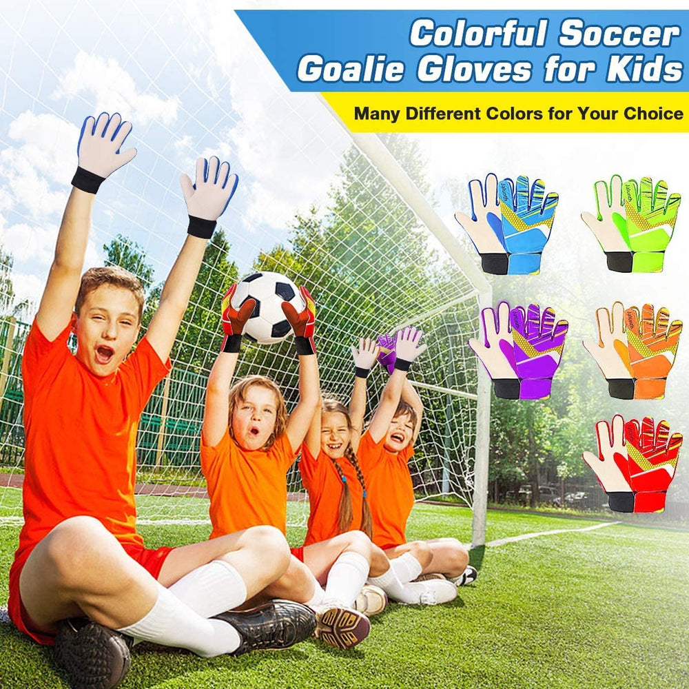 Jalunth Soccer Goalkeeper Goalie Gloves Kids Youth Goal