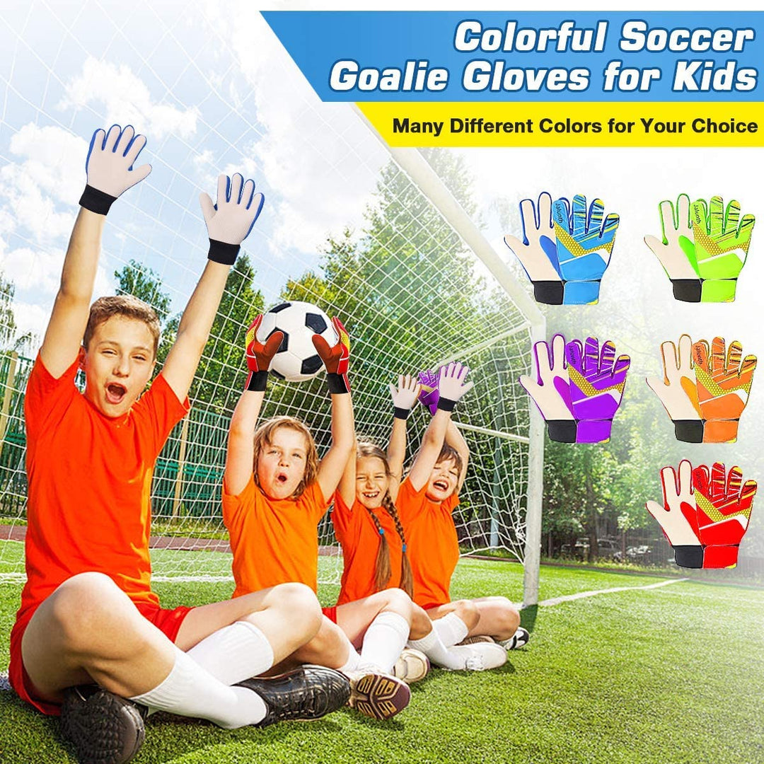 Jalunth Soccer Goalkeeper Goalie Gloves Kids Youth Goal