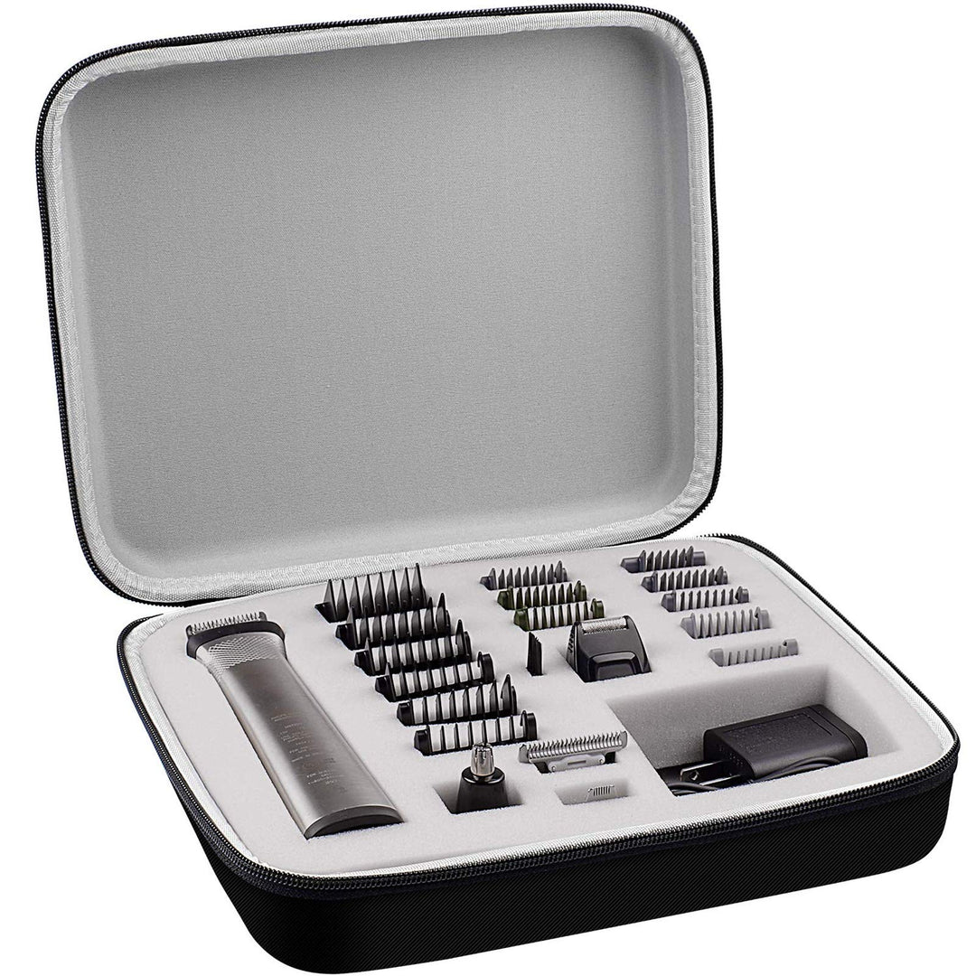 Case Compatible with Philips for Norelco Multigroom Series 7000 5000 9000 Men&#39;s Grooming Kit with Trimmer MG7750/49 MG7910/49 MG9510/60. Storage Holder for Attachment Trimmer &amp; Accessories (Box Only)