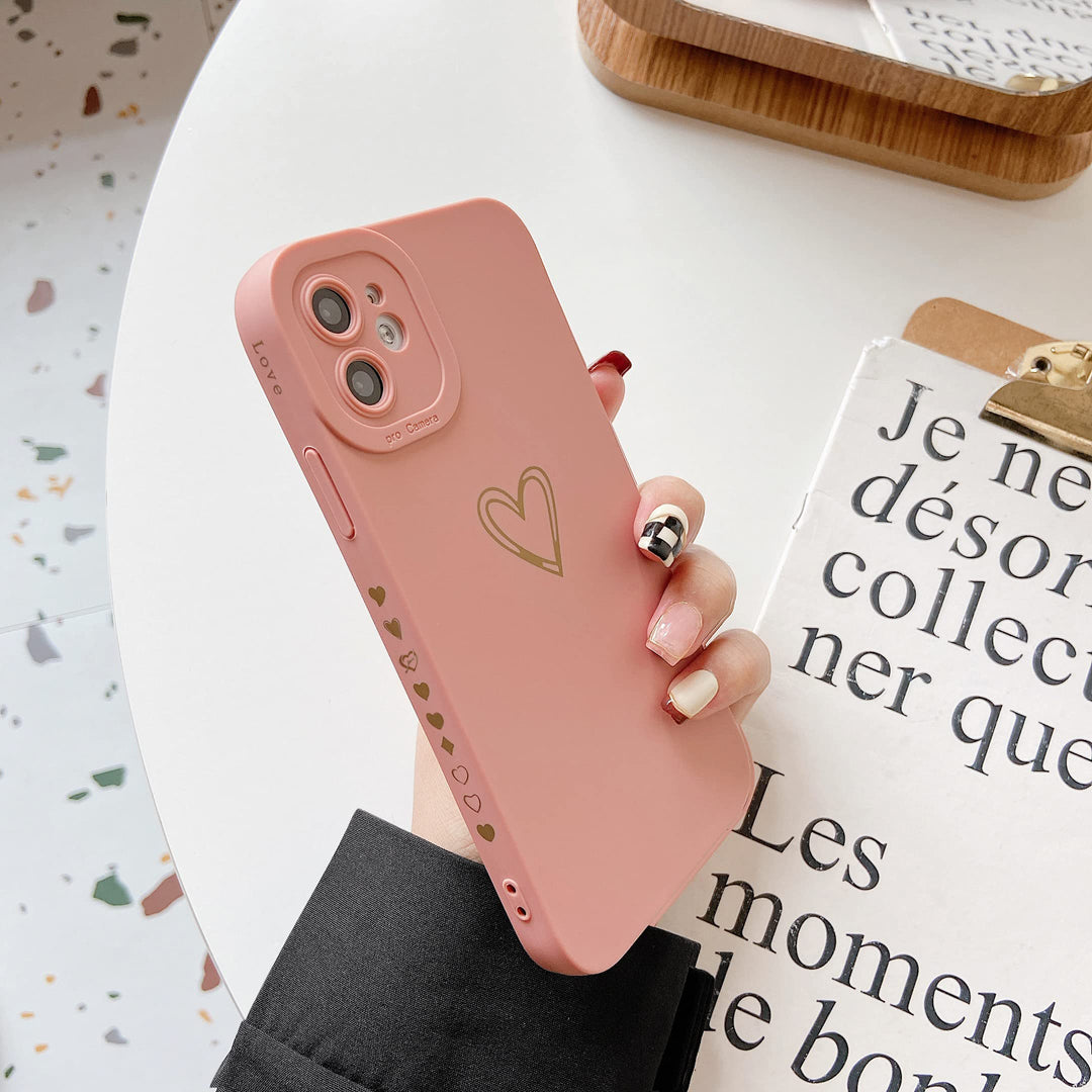 Qokey for iPhone 11 Case 6.1 2019, Side&amp;Back Cu