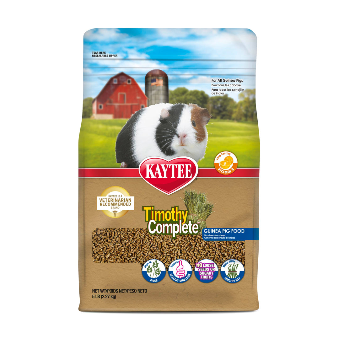 Timothy Complete Pet Guinea Pig Food, 5 Pound
