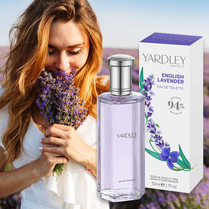 Of London English Lavender Eau de Toilette Spray for Women, 1.7 Ounce