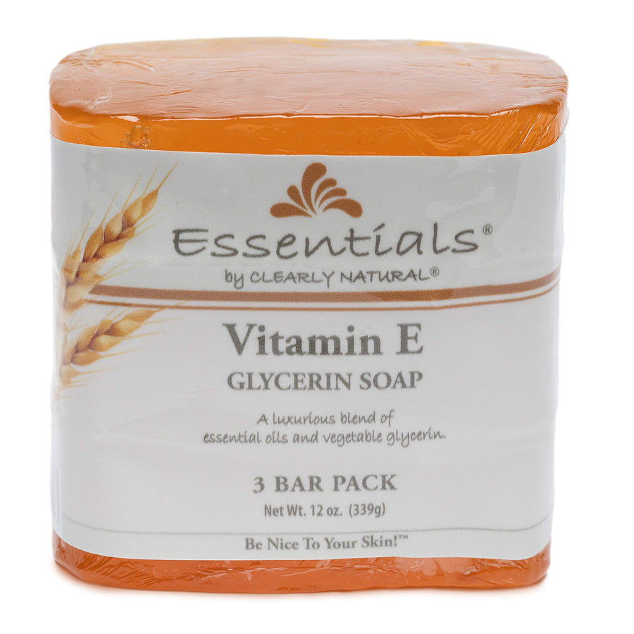 Glycerine Bar Soap Vitamin E 3 Count
