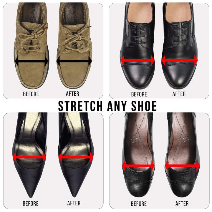 Professional Boot &amp; Shoe Stretch Spray – Softener for Leather, Suede, Nubuck, Canvas – 4 oz