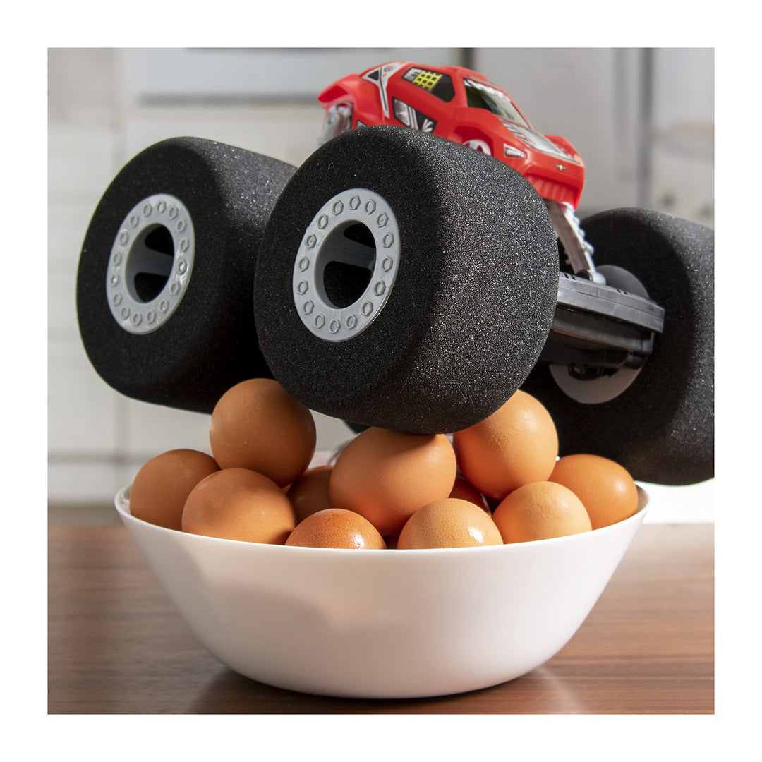 Super Soft, Stunt Shot Indoor Remote Control Stunt Vehicle with Soft Wheels, for Kids Aged 5 and up