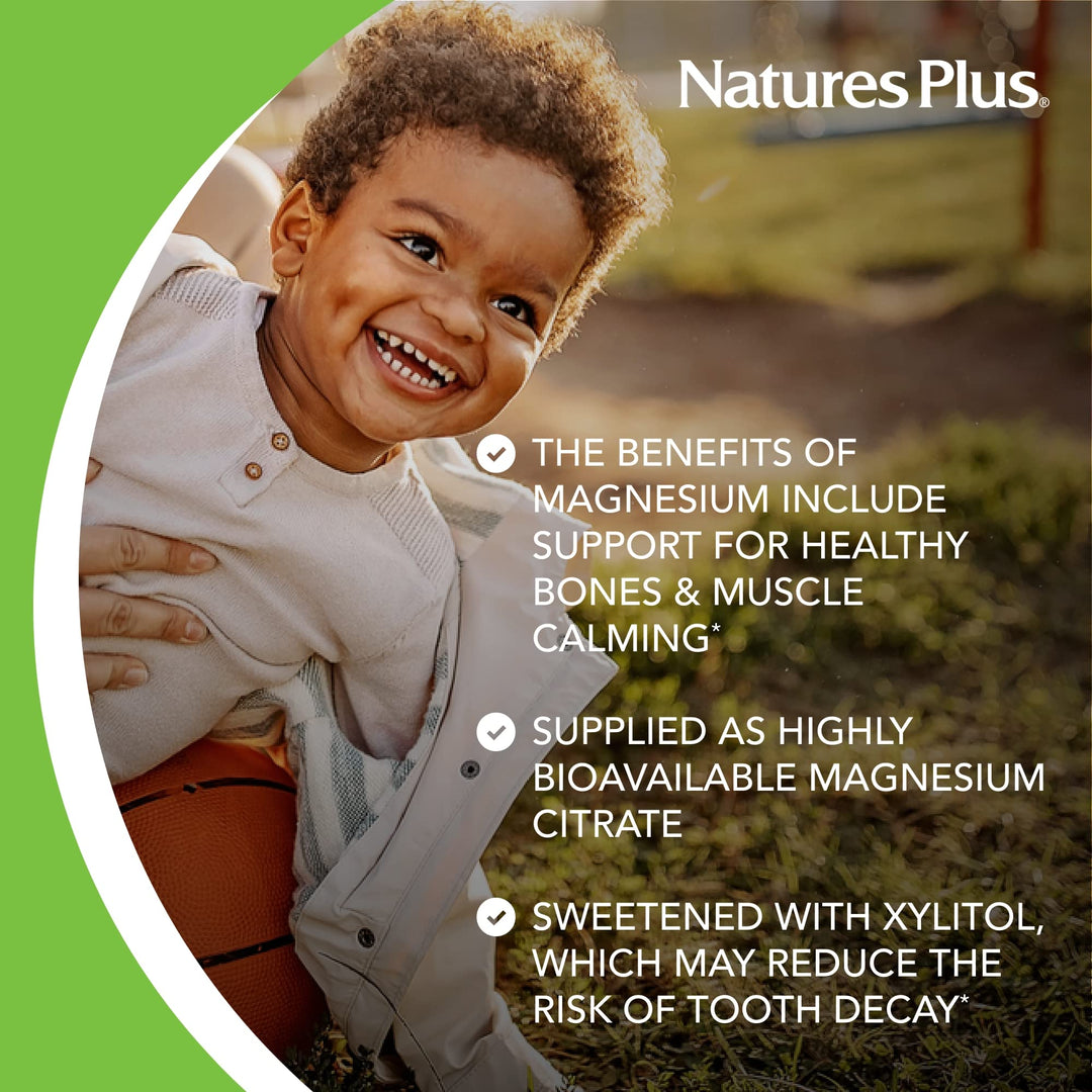 NaturesPlus Animal Parade MagKidz, Natural Cherry Flavo