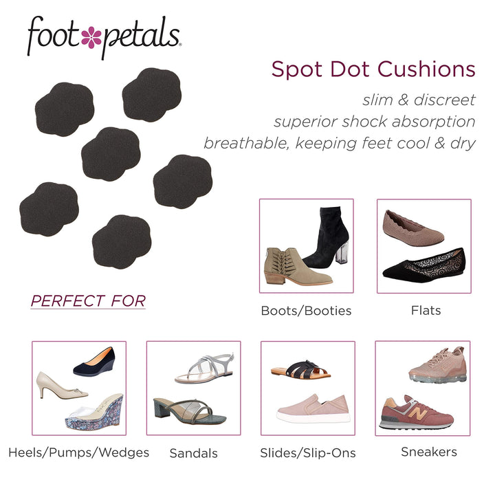 Foot Petals Spot Dot Cushion, Pressure Point Solution f