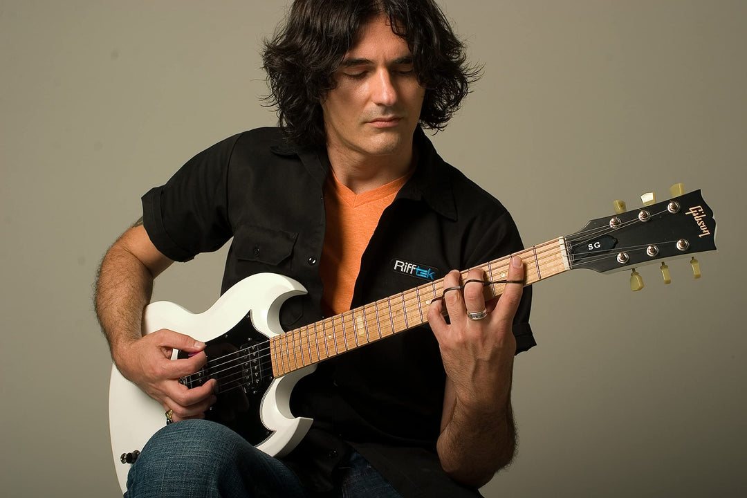 Riff BANDZ – Resistance Training Bands For Guitar Bass Banjo Piano Finger Speed System - Premium Set of 3 Hand Strengthener Accessories