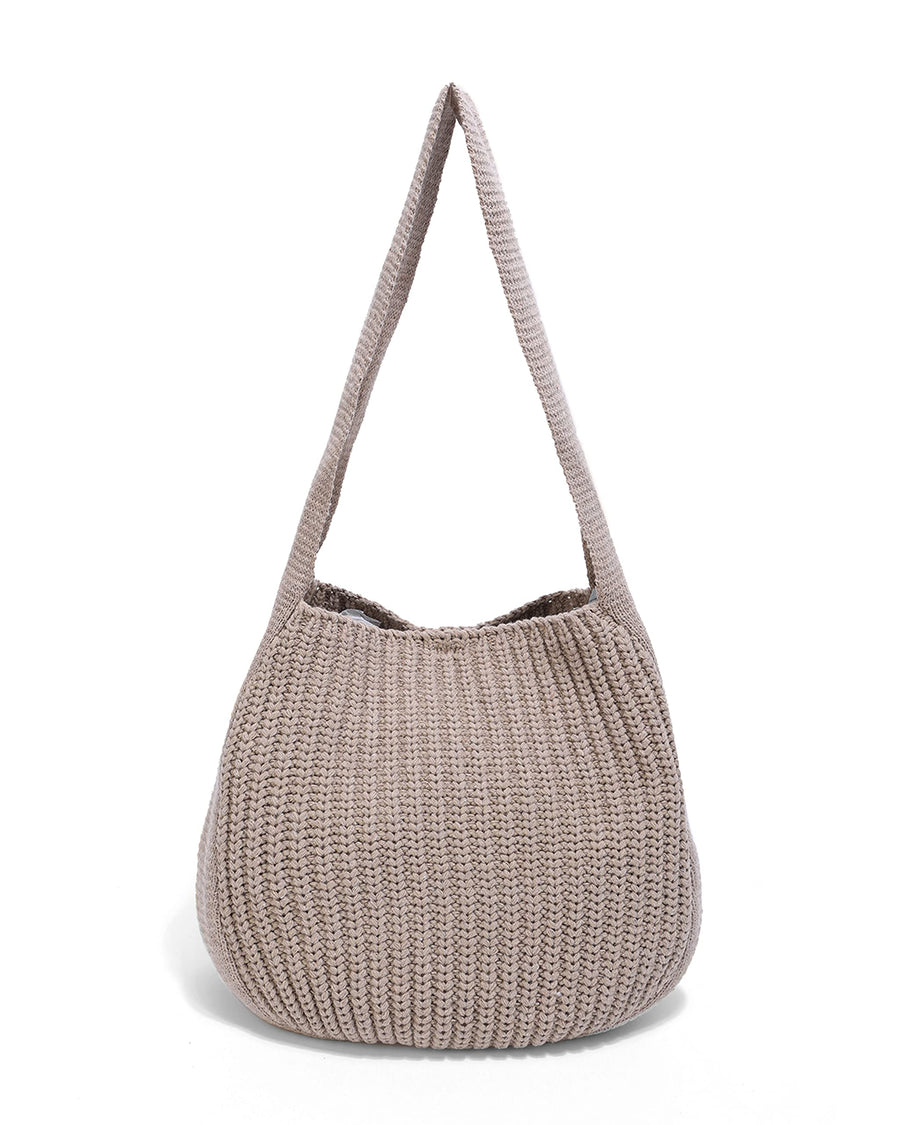 Women's Shoulder Handbags Crocheted Bags Large knit bag Tote bag aesthetic for school cute Tote bags Beach Bag Tote