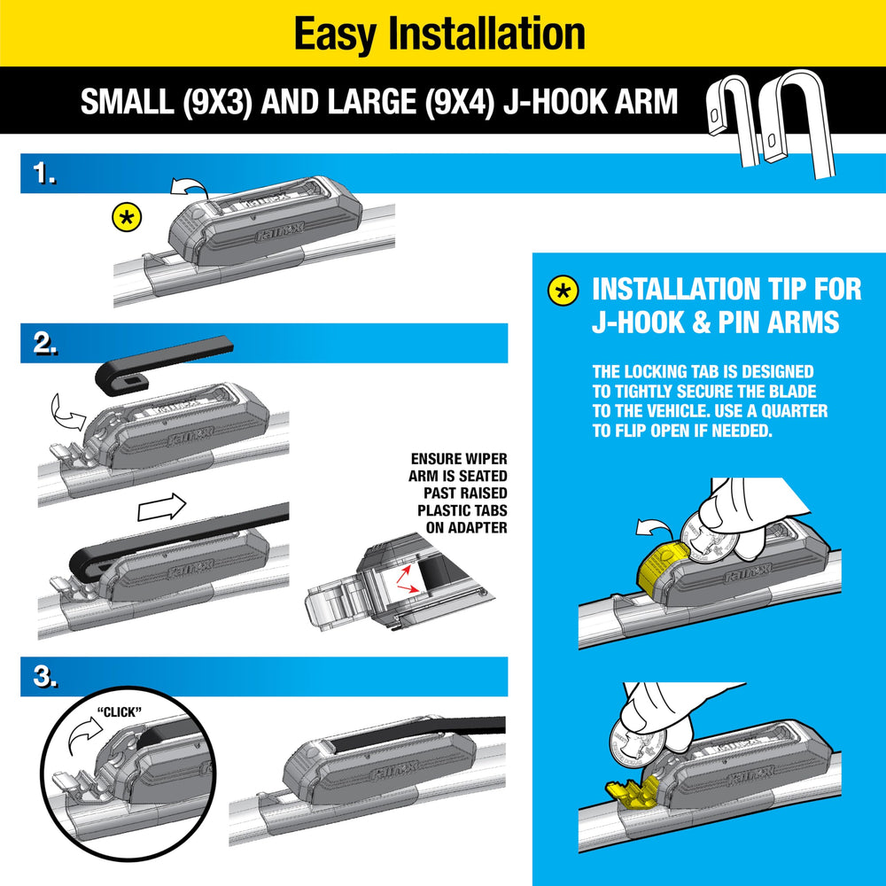 Rain-X 810164 Latitude 2-In-1 Water Repellent Wiper Bla