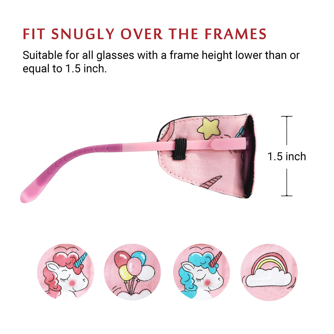 Astropic Cotton &amp; Silk Eye Patch for Kids Glass