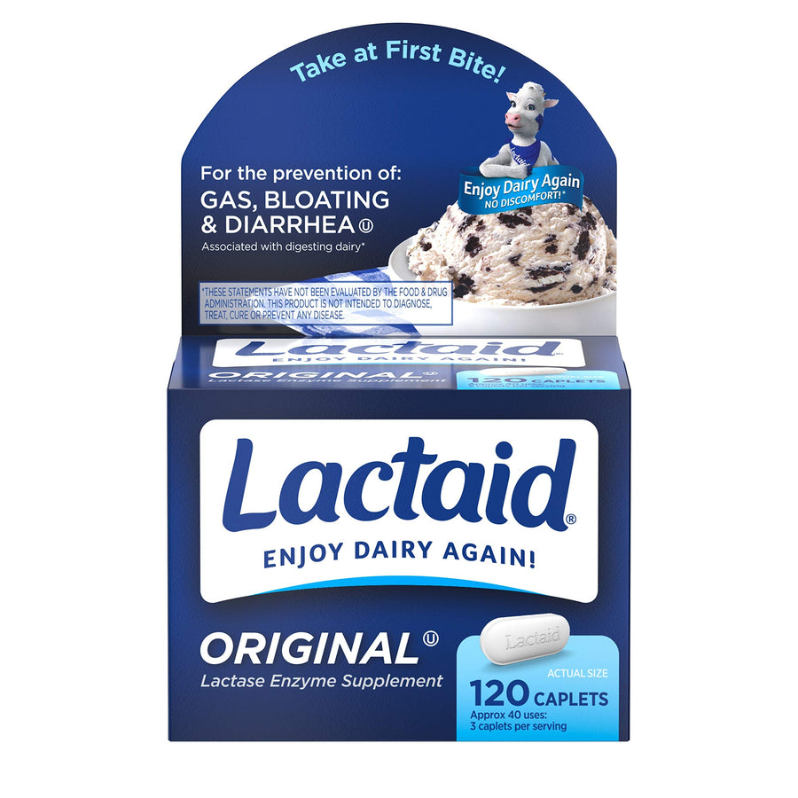 Lactaid Original Strength Lactose Intolerance Relief Ca