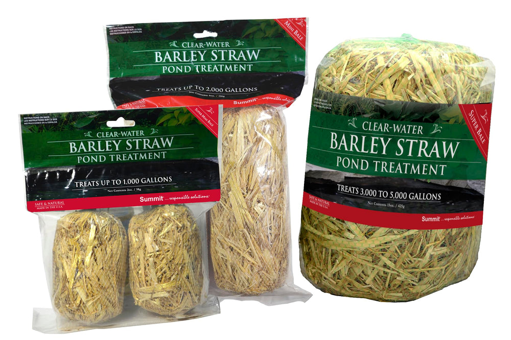 ...responsible solutions 125 Clear-Water Barley Straw Bales, 2-Pack Treats up to 1000-Gallon