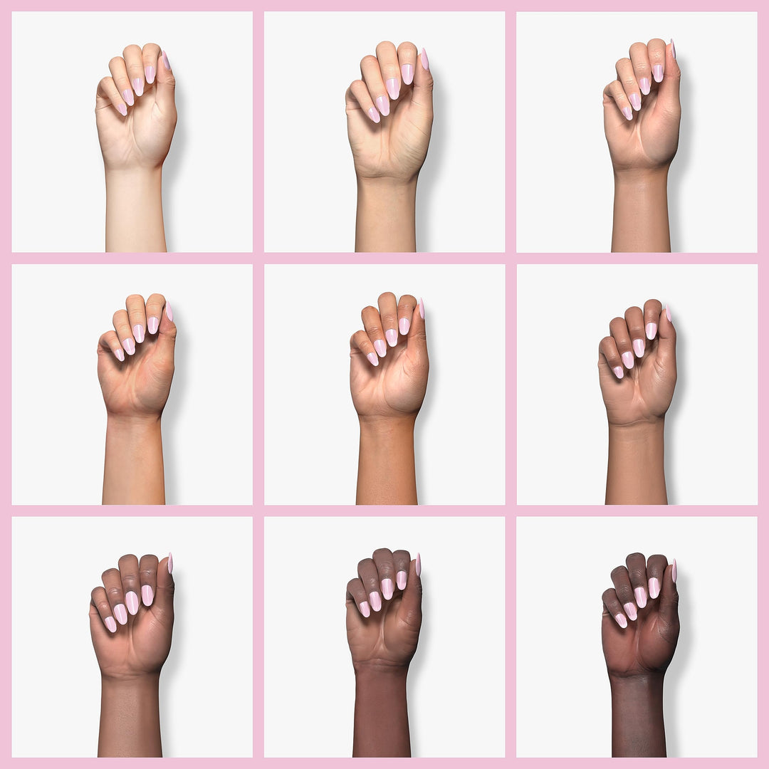 Soak Off U V LED Translucent Sheer Pink Gel Nail Polish - Clear Pink Nude (065) 10ml