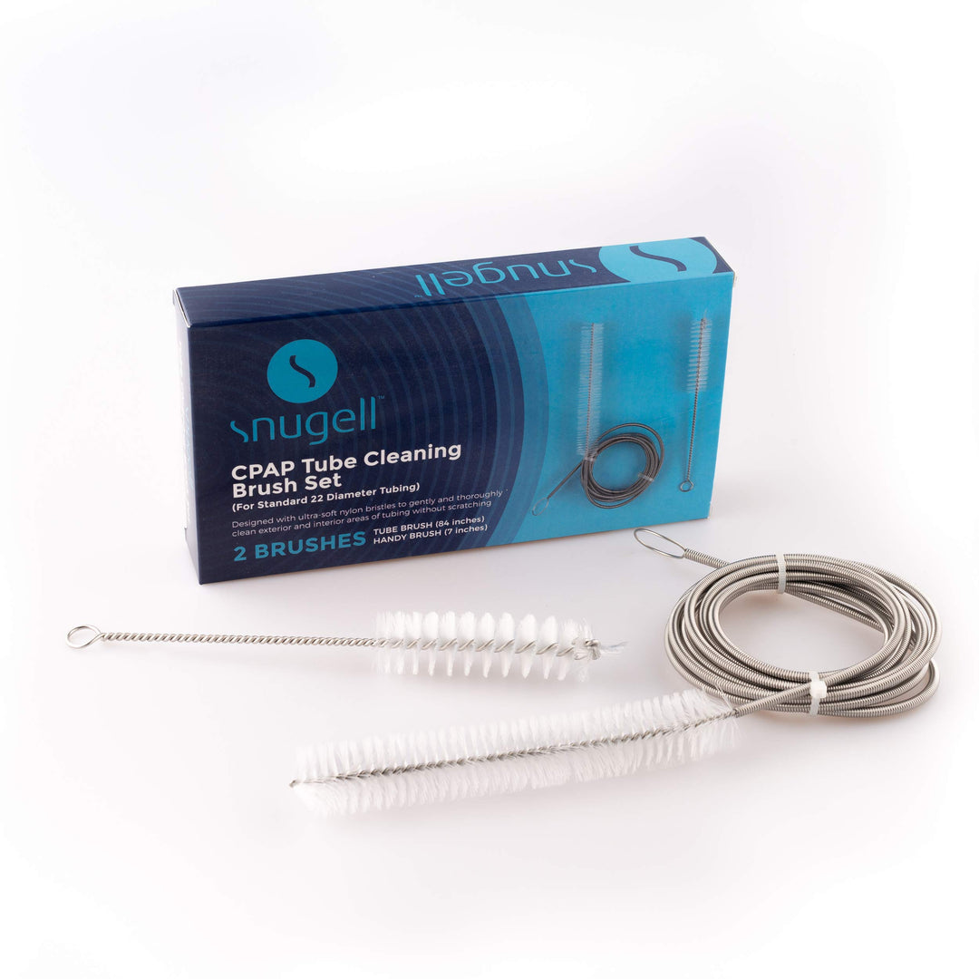 CPAP Tube Cleaning Brush by Snugell - Tube and CPAP Mas