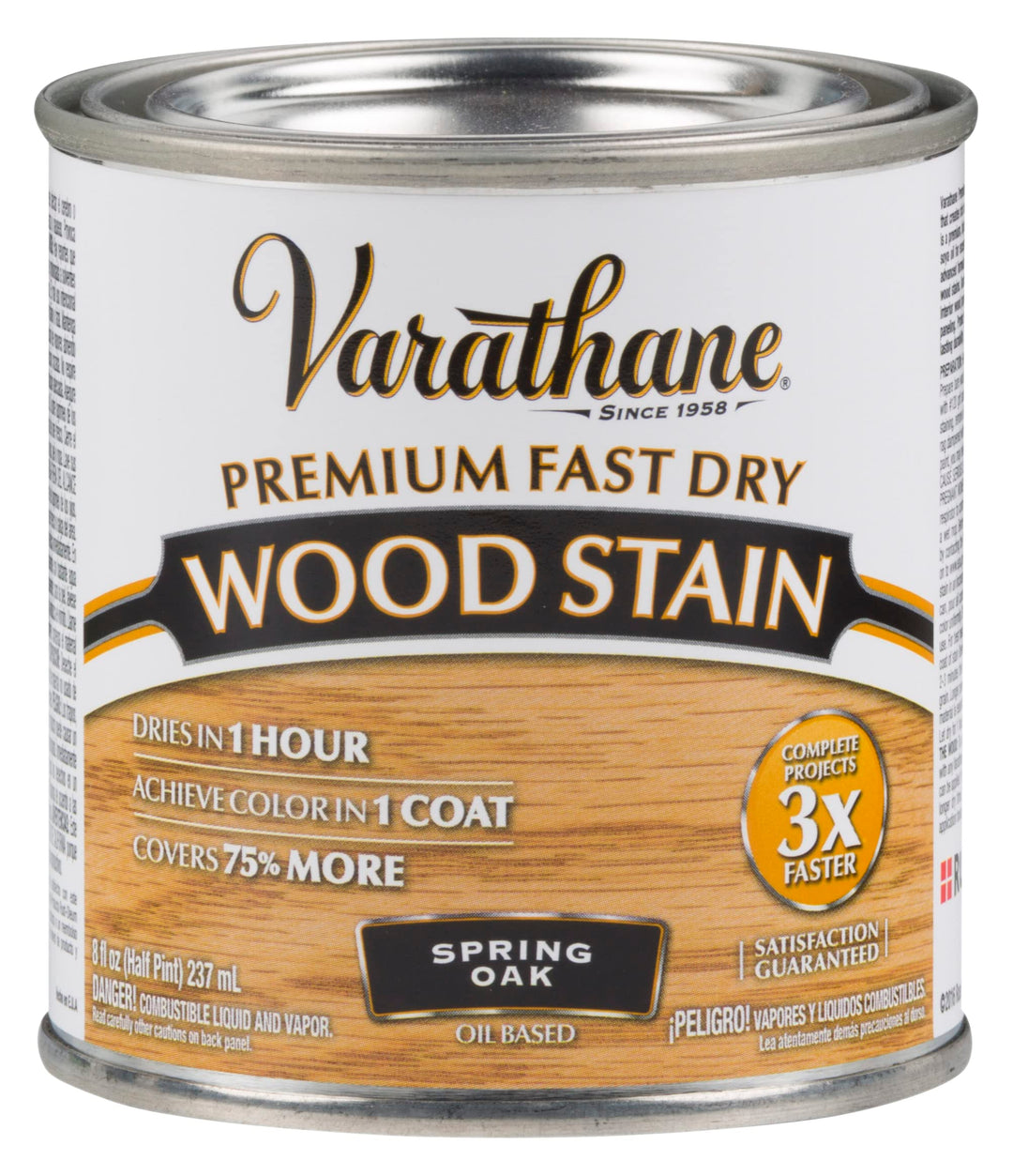 1/2 pt Rust-Oleum 262023 Spring Oak Premium Fast Dry Wood Stain