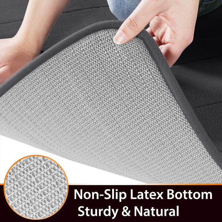 Yimobra Memory Foam Bath Mat Large Size, 60.2 x 24, Sof