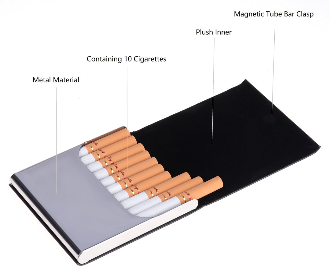 Ultrathin Design Pocket Carrying Cigarette Box Case for