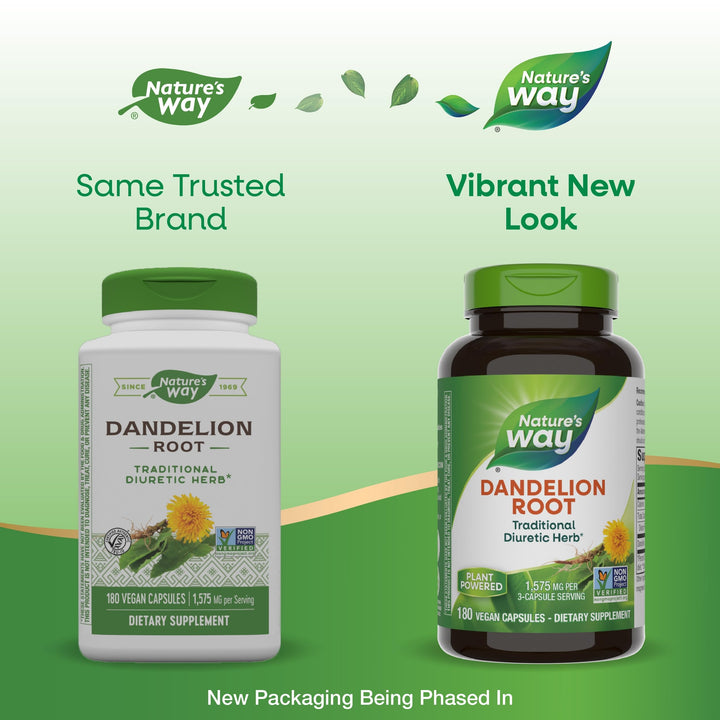 Nature&#39;s Way Dandelion Root, Traditional Diuret