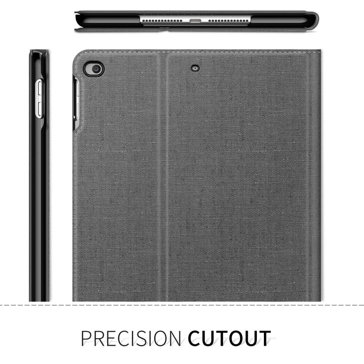 iPad 9.7 2018/2017, iPad Air 2, iPad Air Case, Multiple Angle Stand Cover Compatible with iPad 5th/6th Generation 9.7 inch (Auto Wake/Sleep), Gray