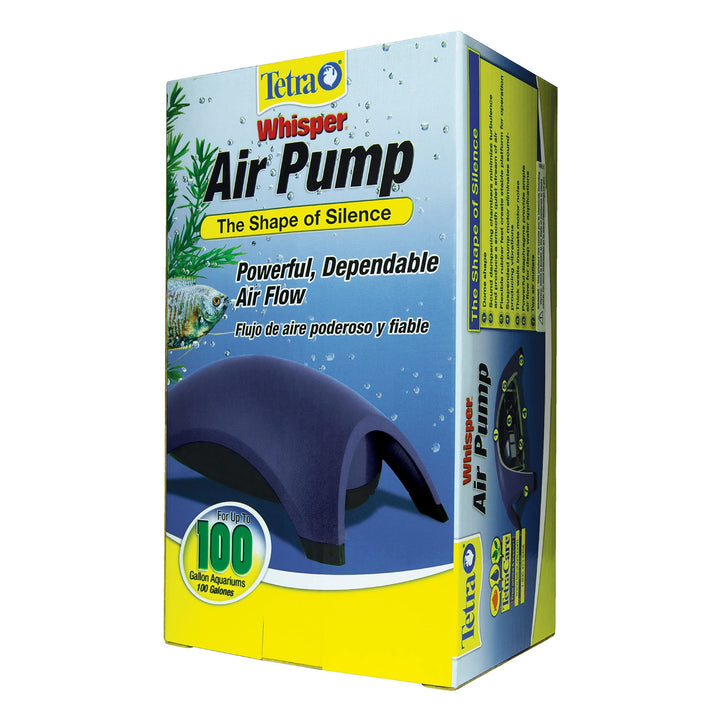 Whisper Easy to Use Air Pump for Aquariums (Non-UL),Blue