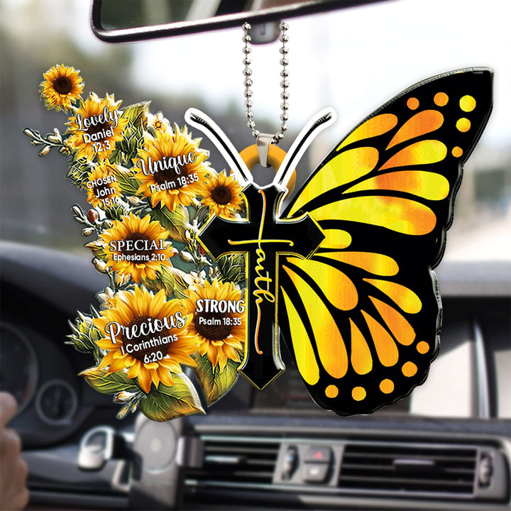 Talataca Jesus God Say You are Sunflower Christian Butt