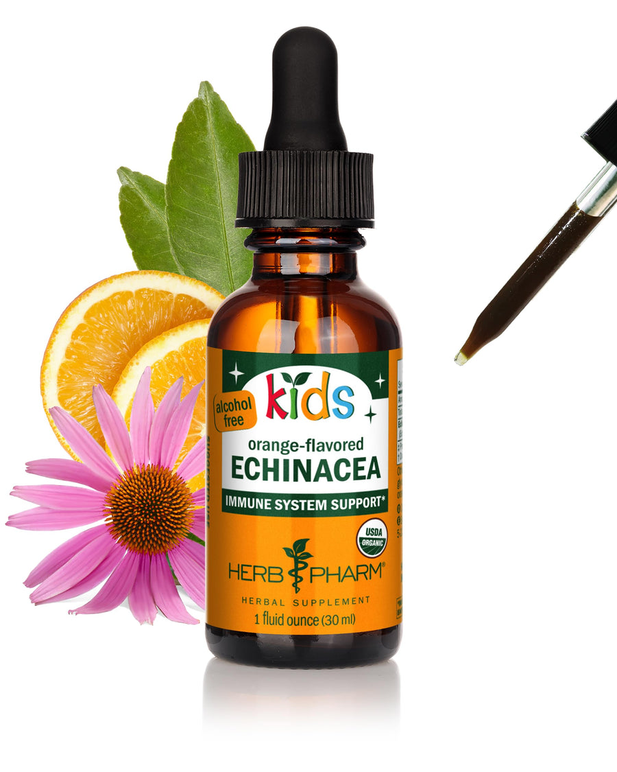 Herb Pharm Kids Certified-Organic Alcohol-Free Echinace