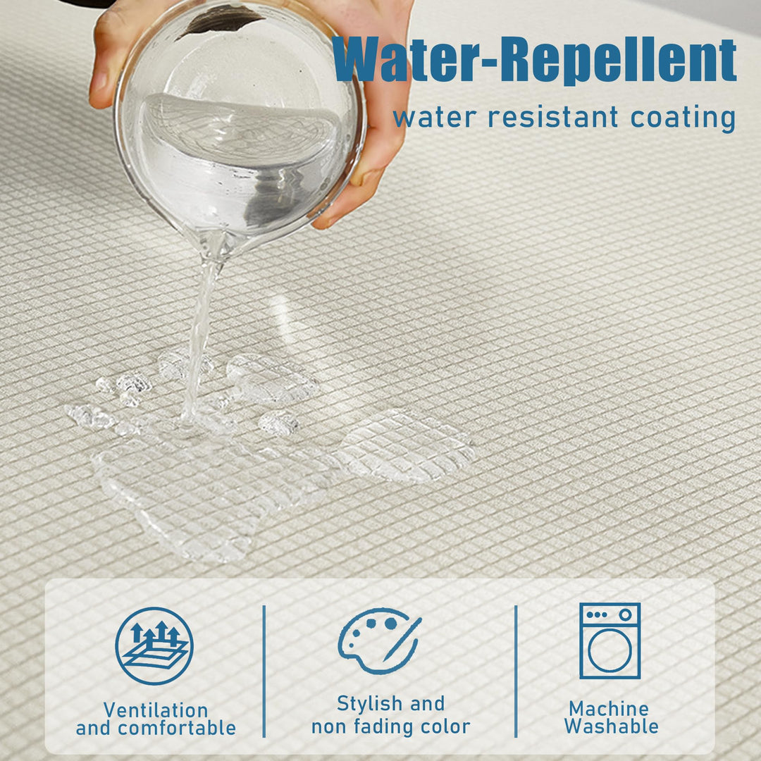 NC HOME Water Resistant Sofa Seat Cushion Covers Couch 