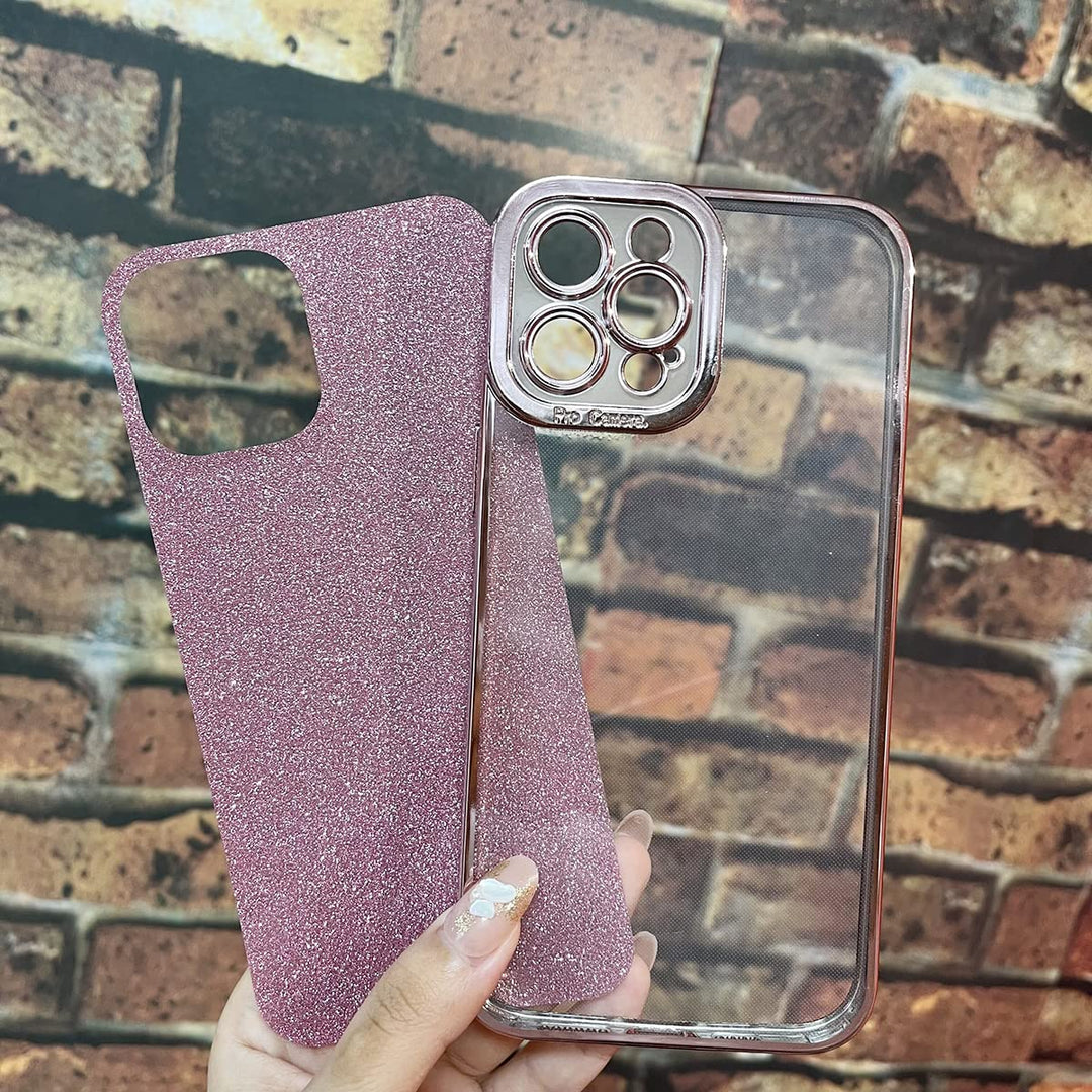 Fycyko Compatible with iPhone 12 Pro Max Case Glitter L