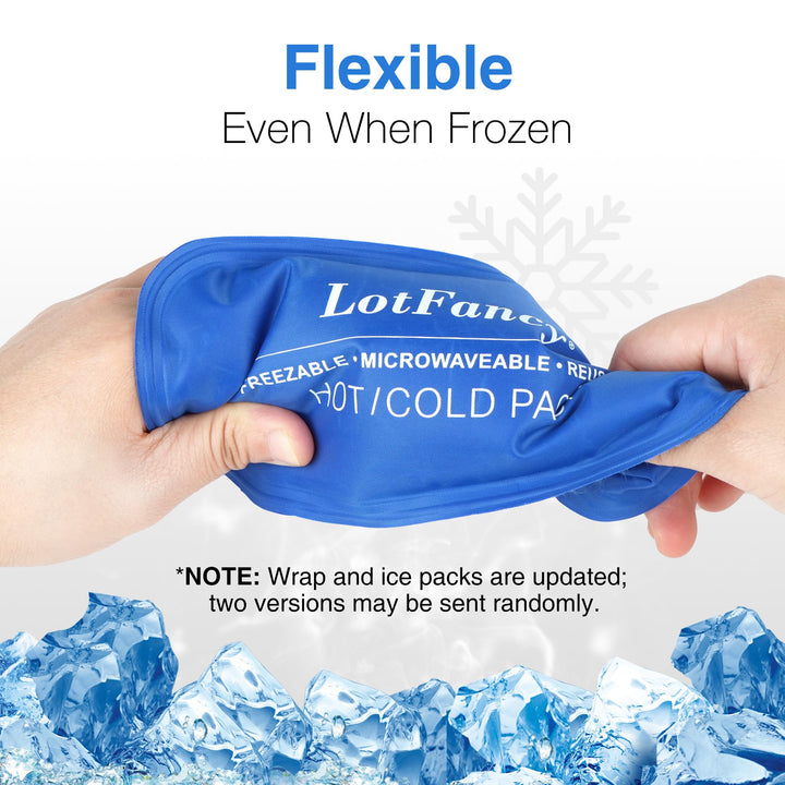 LotFancy Face Ice Pack Wrap for TMJ, Wisdom Teeth, with